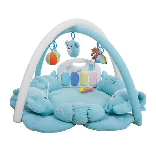 Four Seasons Universal Newborn Music Remote Control Fitness Rack Play Game Blanket Baby Gym Mat Toys for Children 0-18month