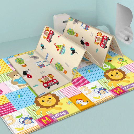 Foldable Children's mat Toys Cartoon Baby Play Mat Double-sided Baby Climbing Pad Kids Rug Waterproof Baby Games Mat 180*100*1CM