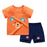2020 New Kids Clothes Toddler Boys Cartoon Outfits Baby Girls Summer Tees Suits 0-6 Years Children Clothing T-shirt + Shorts